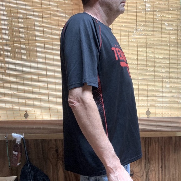 UNDER ARMOUR Maryland Terrapins Heatgear Loose T-shirt Short Sleeve Mens Large - Picture 3 of 13